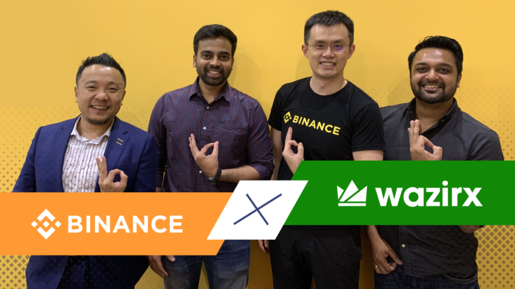 CZ, WazirX, Binance, Crypto, Brouille