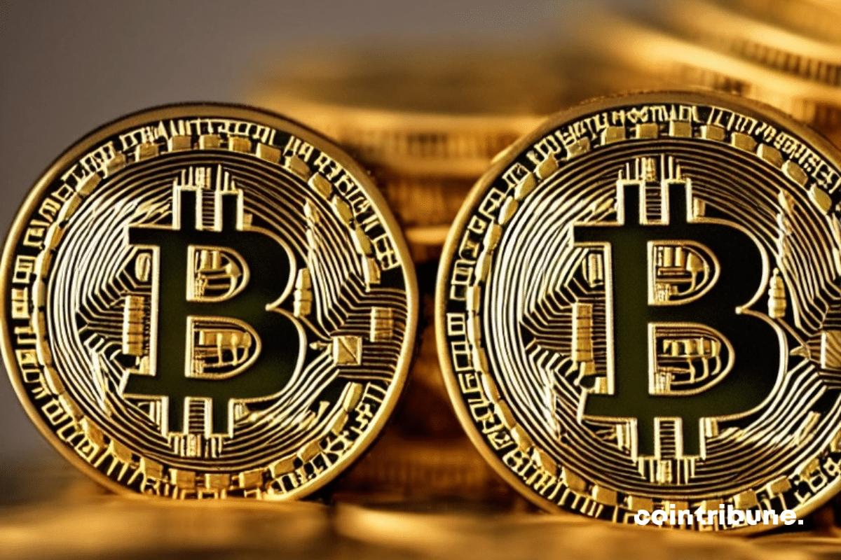 Dos bitcoins.