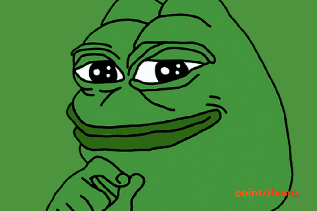 Le logo de Pepe Coin