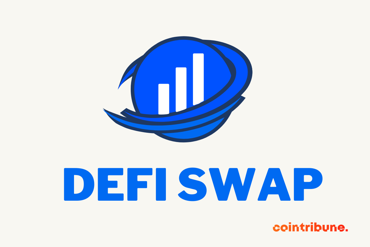 Image marked “DeFi Swap"