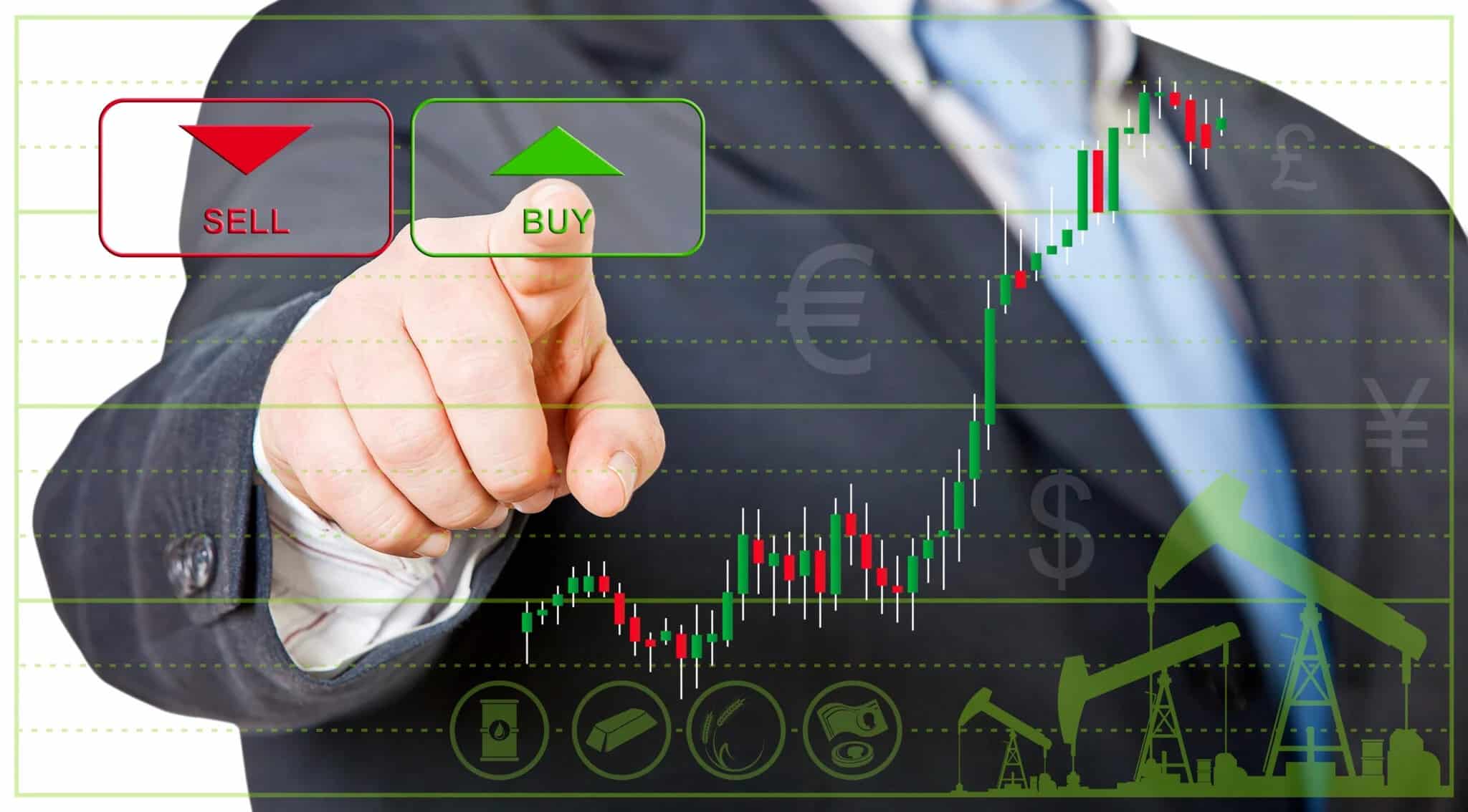 A man trading