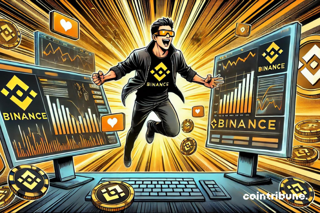 Un utilisateur de Binance