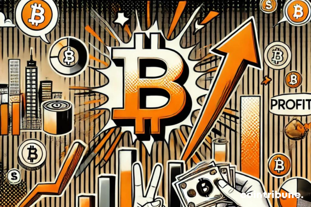 La plupart de détenteurs de Bitcoin sont dans le vert