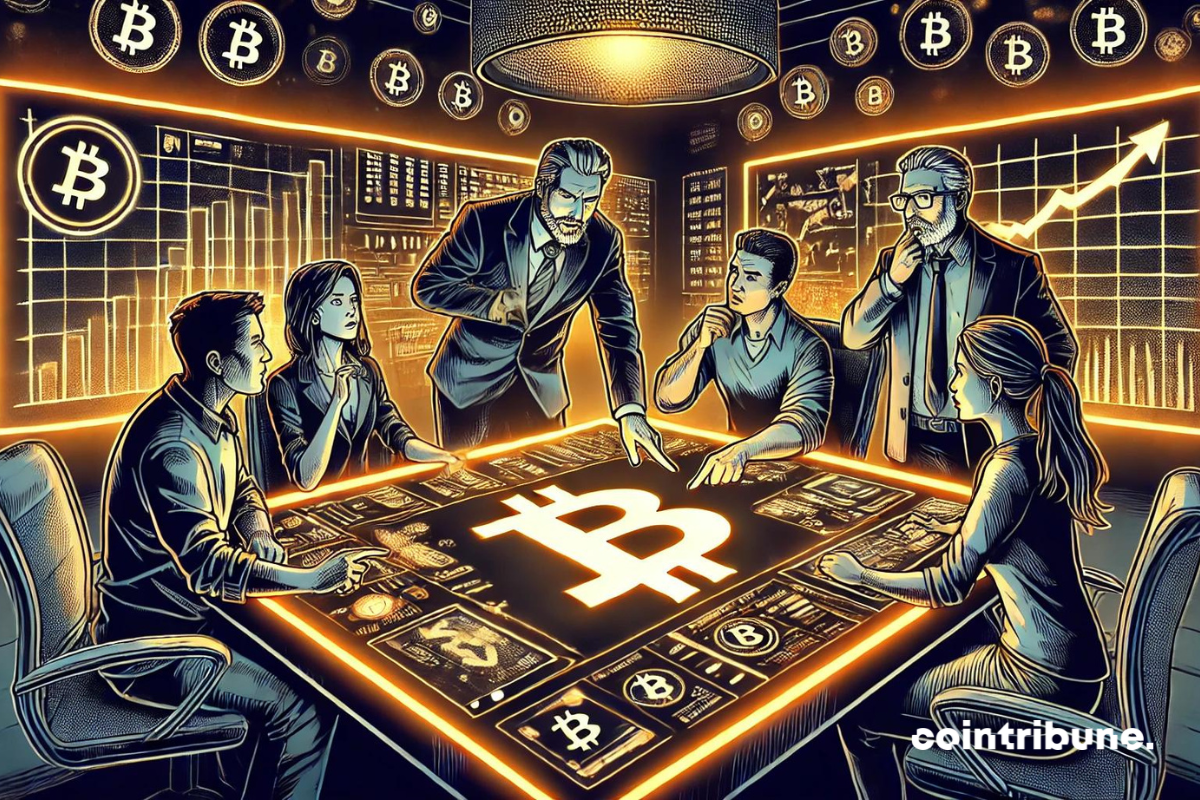 Des mineurs de bitcoin