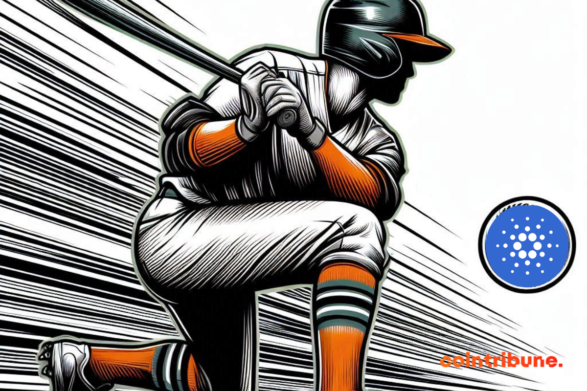 Joueurs de base-ball, logo de Cardano
