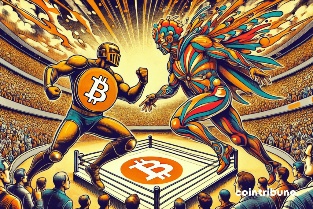 bitcoin frente a NFT