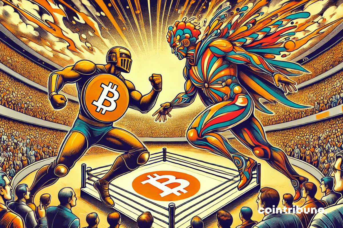 bitcoin frente a NFT