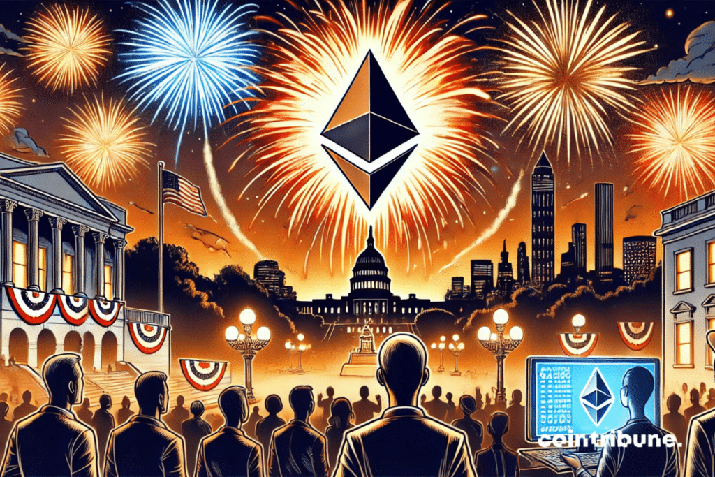 Ethereum y fuegos artificiales en EE.UU.