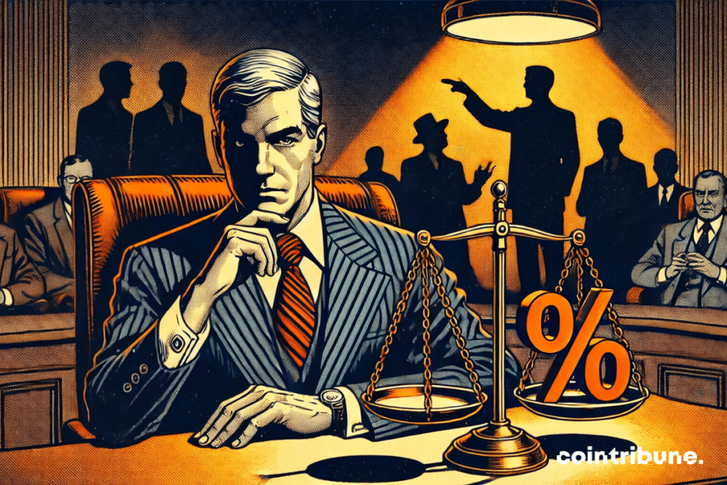 La tensión entre la Fed, que mantiene su decisión, y las presiones políticas en el trasfondo simboliza el mantenimiento de las tasas y el auge de Bitcoin.