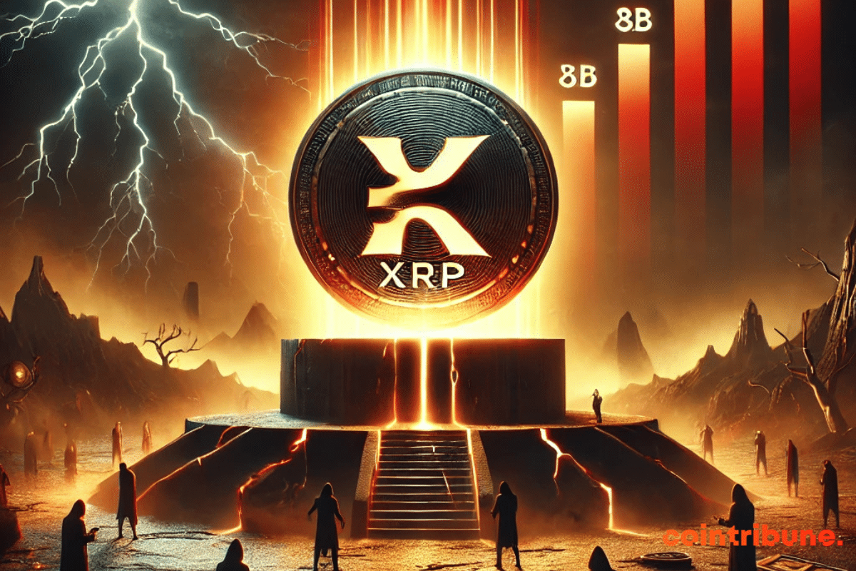 Tensión cripto retrofuturista