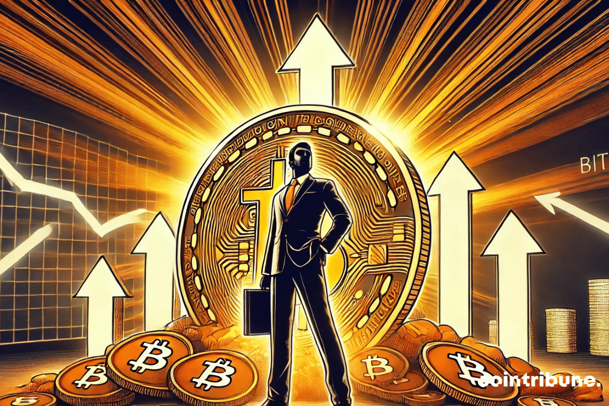 Un inversor confiado en bitcoin