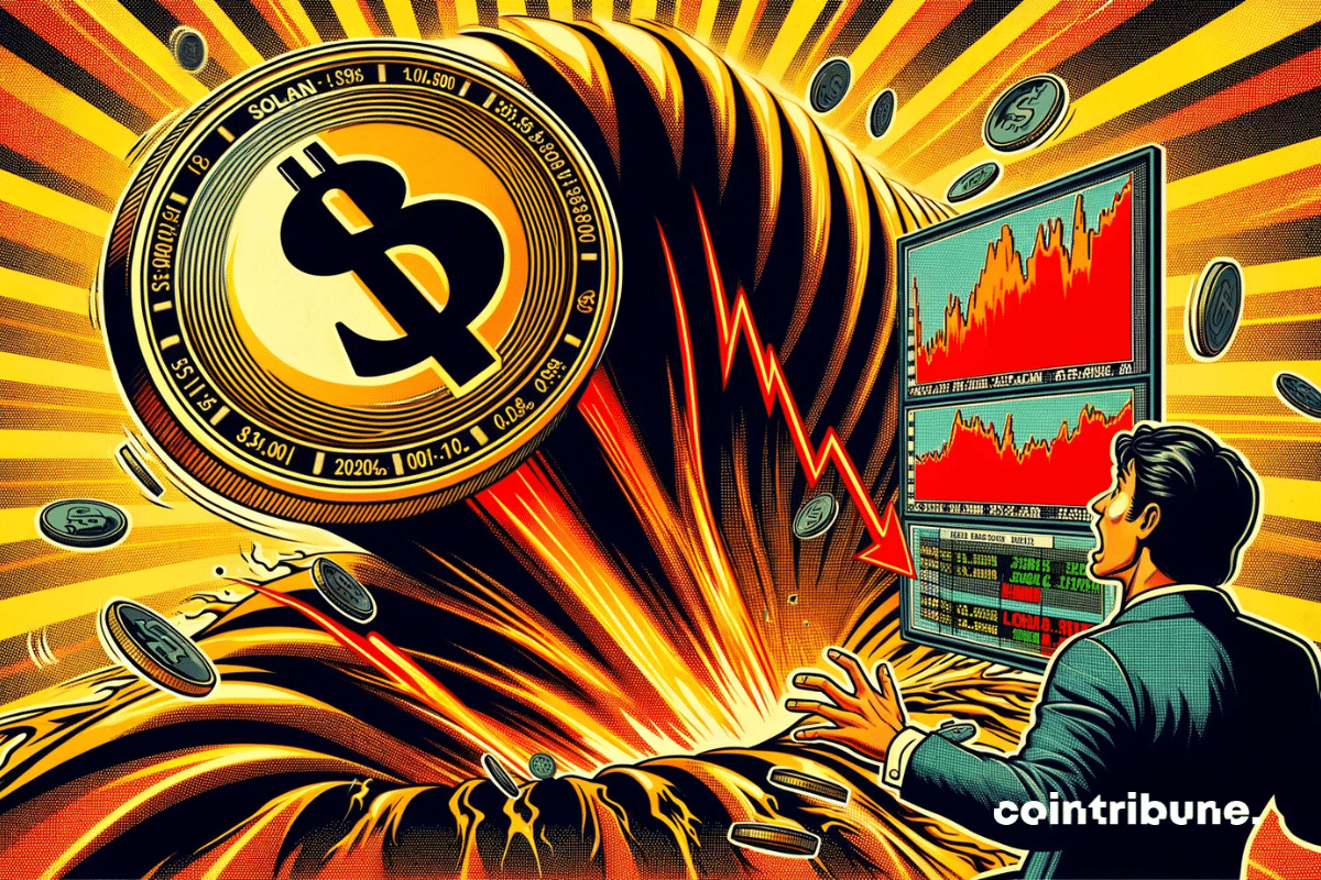 The vortex, falling charts and the panicked crypto trader