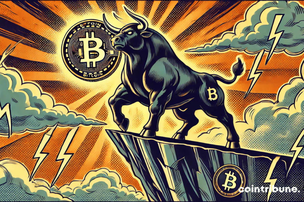 Un toro impone ahora una ficha Bitcoin en sus cuernos