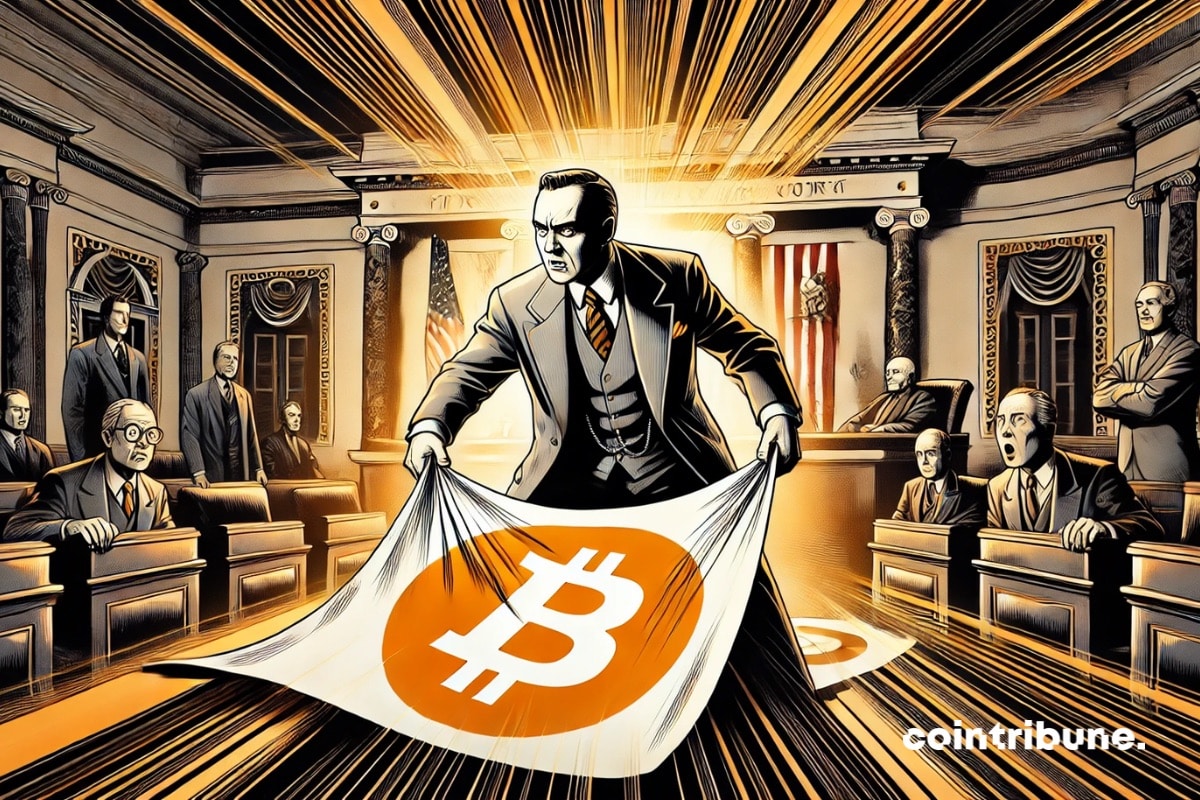 Un miembro del Senado de EE.UU. hace un gesto en favor del criptoecosistema