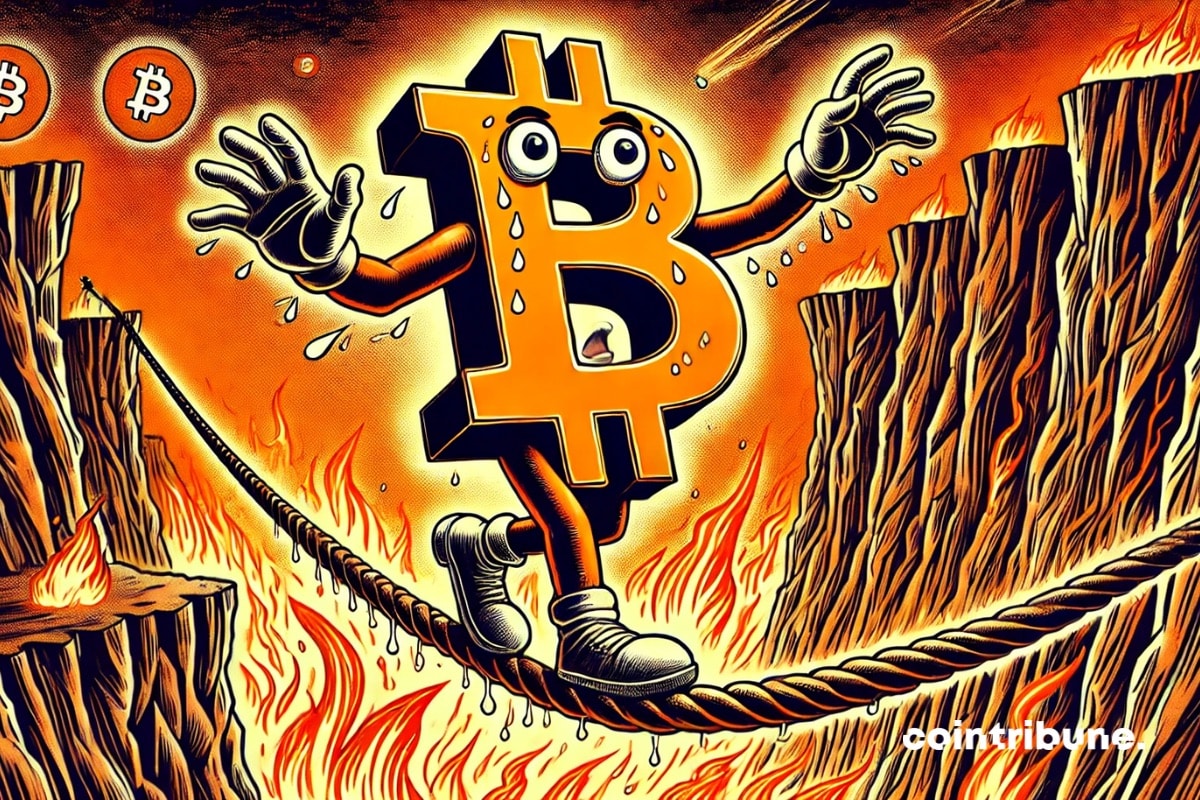 Le bitcoin qui est sur un fil ardent cette semaine