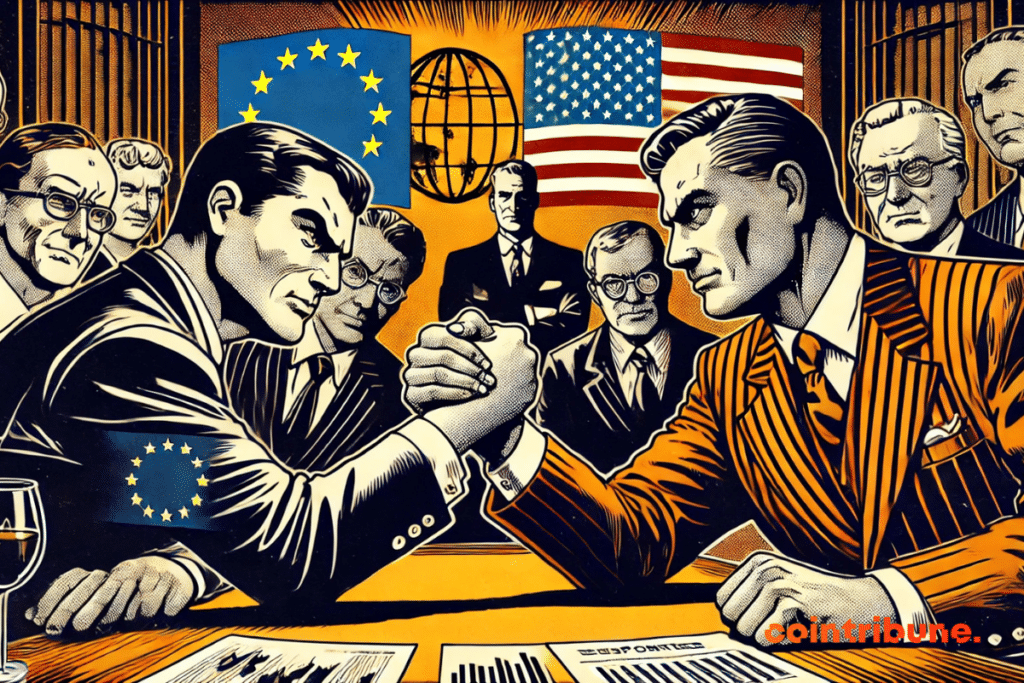 Guerre commerciale : des diplomates européens et américains en plein bras de fer diplomatique.