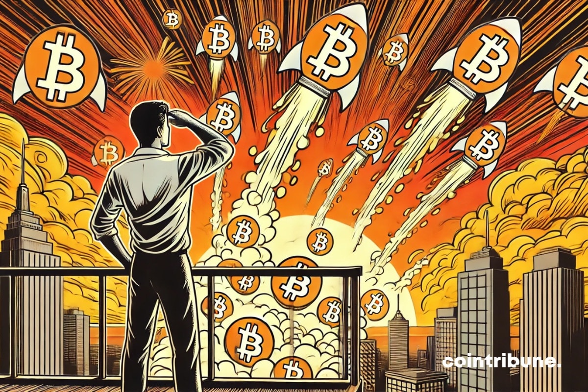 As ações do mercado de Bitcoin disparam após a quebra de tarifas de Trump.