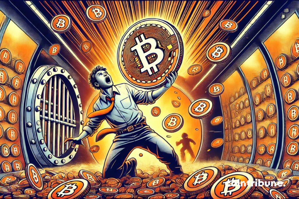 Michael Saylor em plena acumulação de bitcoins