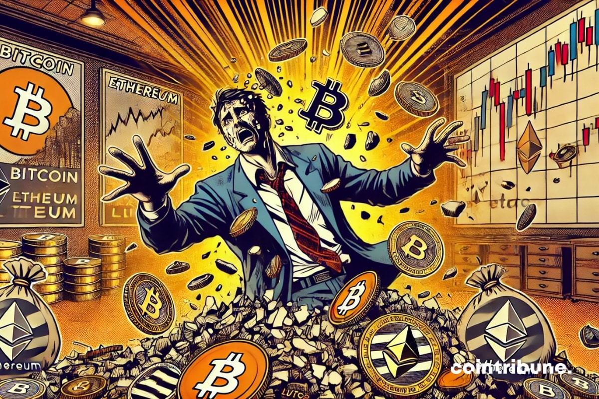 O mercado de cripto está caindo por causa de Trump
