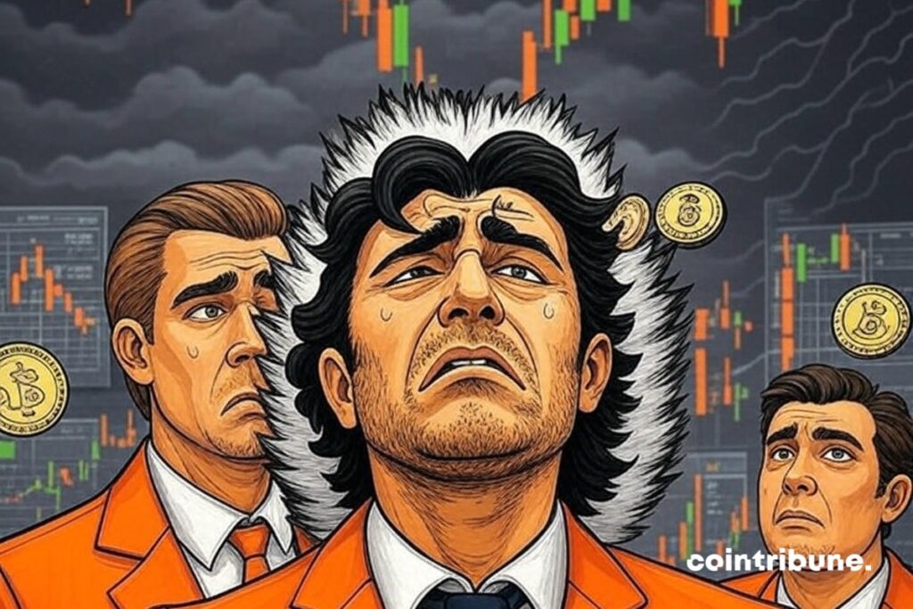 Investidores de criptografia em choque após a queda de tokens bloqueados.