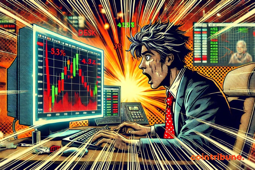 A crypto investor worried by the DeFi and AI figures for the first quarter (Q1) 2025.