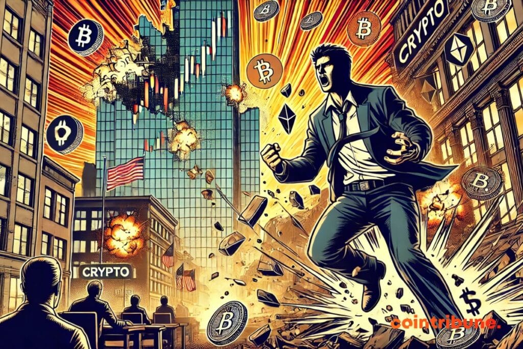 O mercado de criptografia em queda
