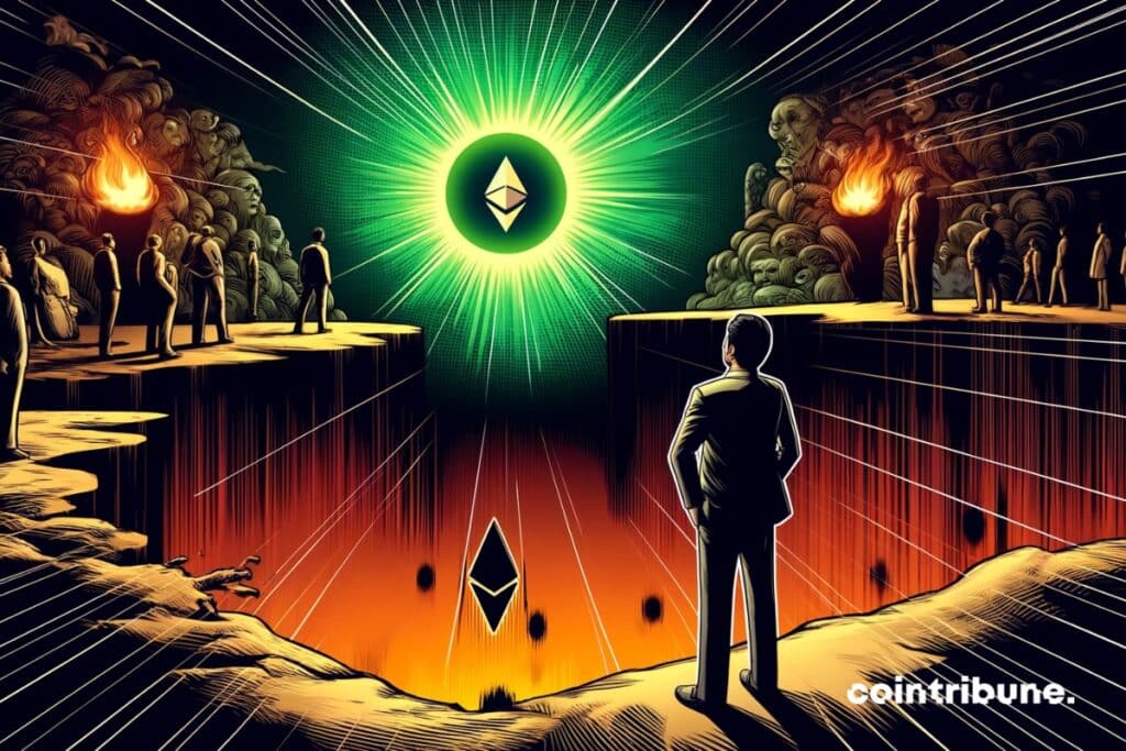 Investidores de Ethereum à beira do colapso quando um token de cripto ETH surge com um vislumbre de esperança.