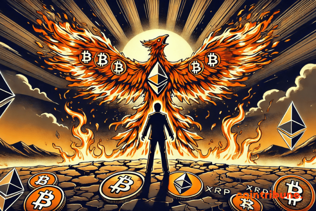 Um renascimento brilhante de criptomoedas como o Bitcoin e o Ethereum a partir das cinzas de um início de ano difícil.