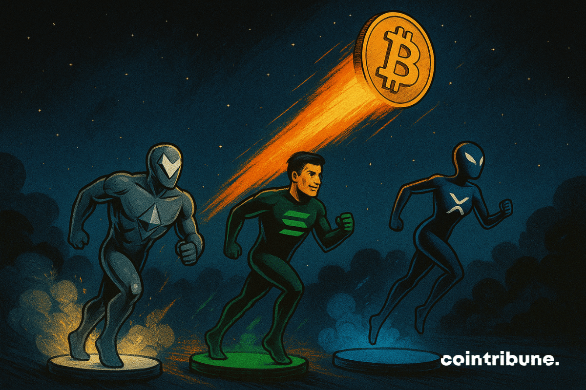 Três super-heróis das altcoins se preparam para o lançamento enquanto o Bitcoin sobe em uma trilha de fogo.