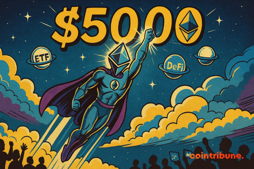 Um super-herói do Ethereum.