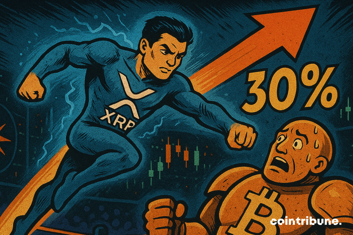 O XRP está disparando em relação ao Bitcoin.