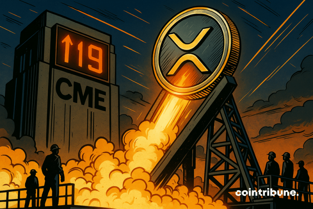 La cripto XRP lanzada desde la plataforma de lanzamiento del CME.