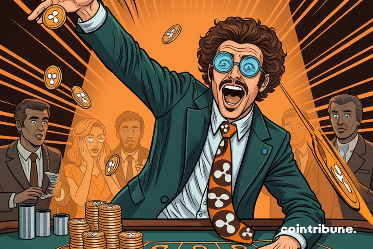 Trader de criptomoedas eufórico aposta tudo em XRP em um cassino popular