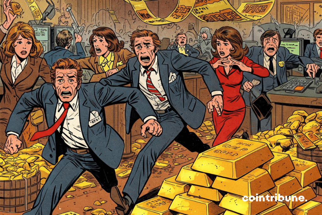 Mercado de ações em alerta enquanto os investidores migram para o ouro