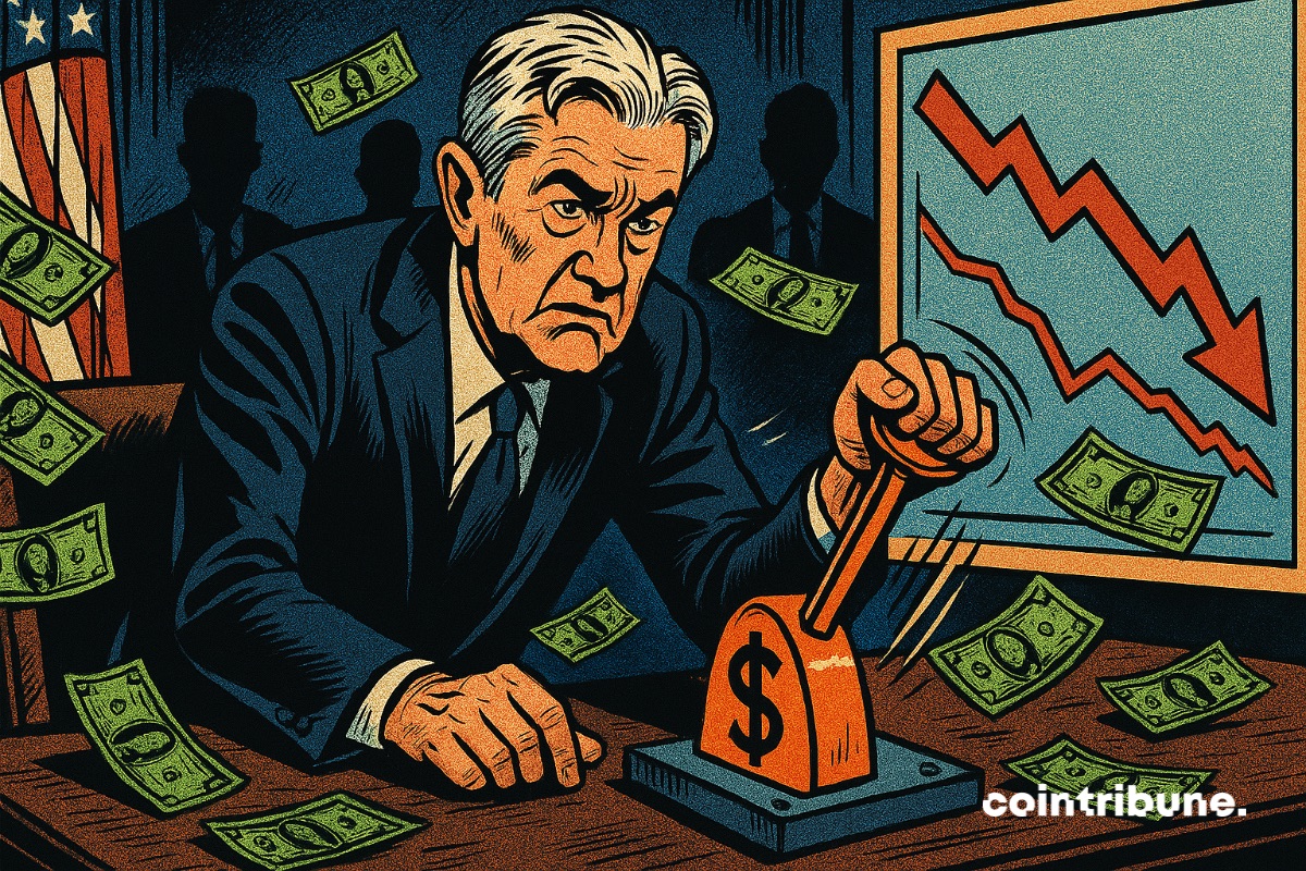 O presidente do Fed, Jerome Powell, tem em mãos uma alavanca que pode impulsionar a economia dos EUA.
