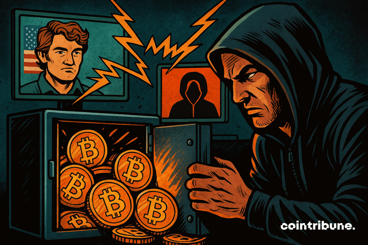 Ilustração de um doador misterioso ligado a Ross Ulbricht e AlphaBay revelada.