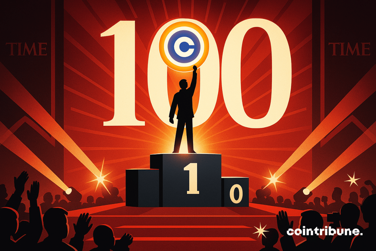 A exchange cripto Coinbase sobe ao pódio do prestigiado Time 100.
