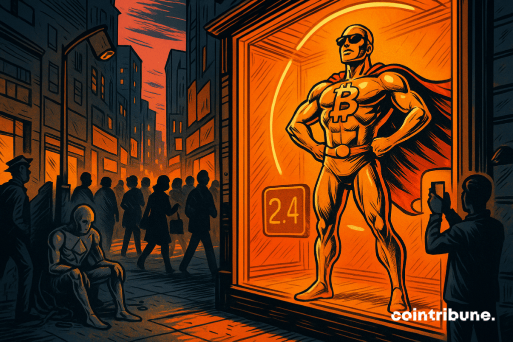 Le Bitcoin superstar, Ethereum oublié.