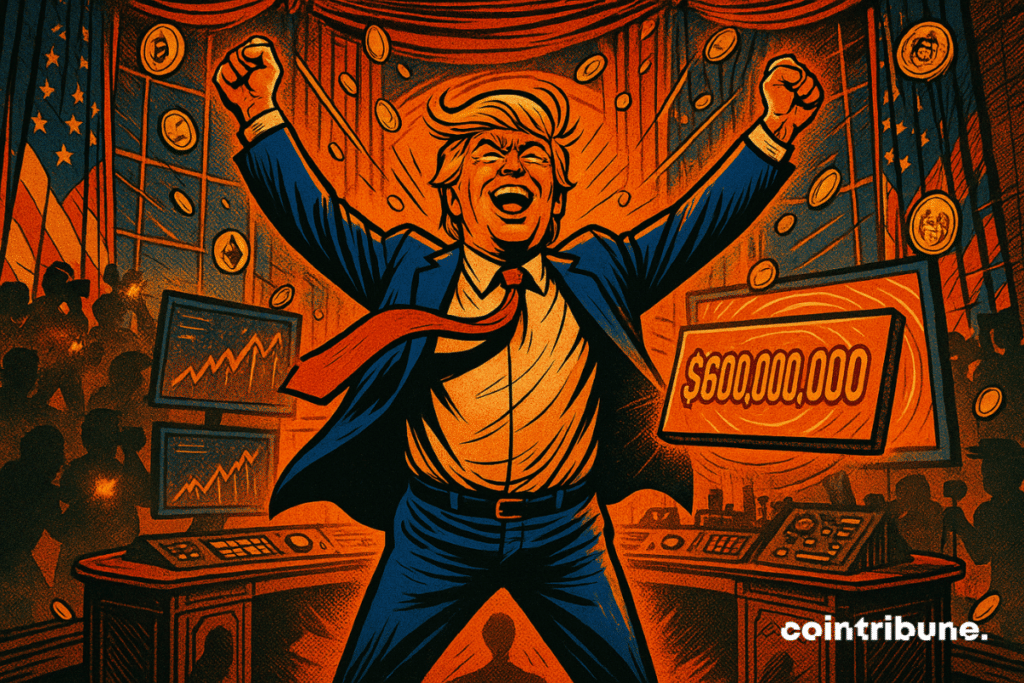 O Salão Oval é transformado em uma sala de controle cripto por Trump.