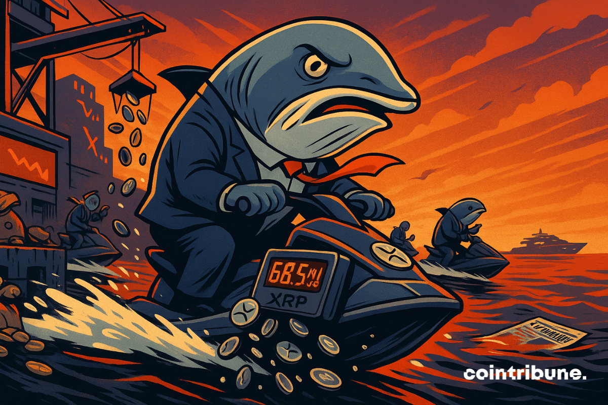 The exodus of whales from the XRP crypto market.