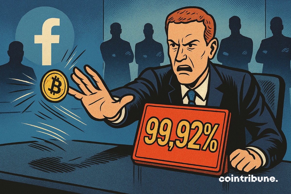 O CEO da Meta, Mark Zuckerberg, rejeitou o bitcoin após um voto de desempate para incluí-lo em seu tesouro.