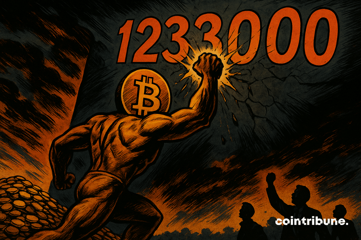 O Bitcoin enfrenta uma barreira invisível aos 123.300 dólares.