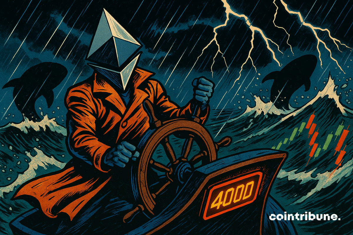 Ethereum diante da tempestade cripto.