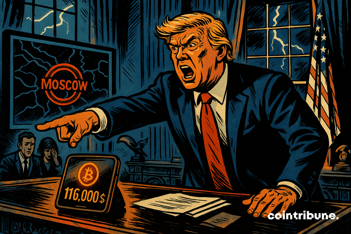 O ultimato de Trump no Salão Oval gera volatilidade no Bitcoin.