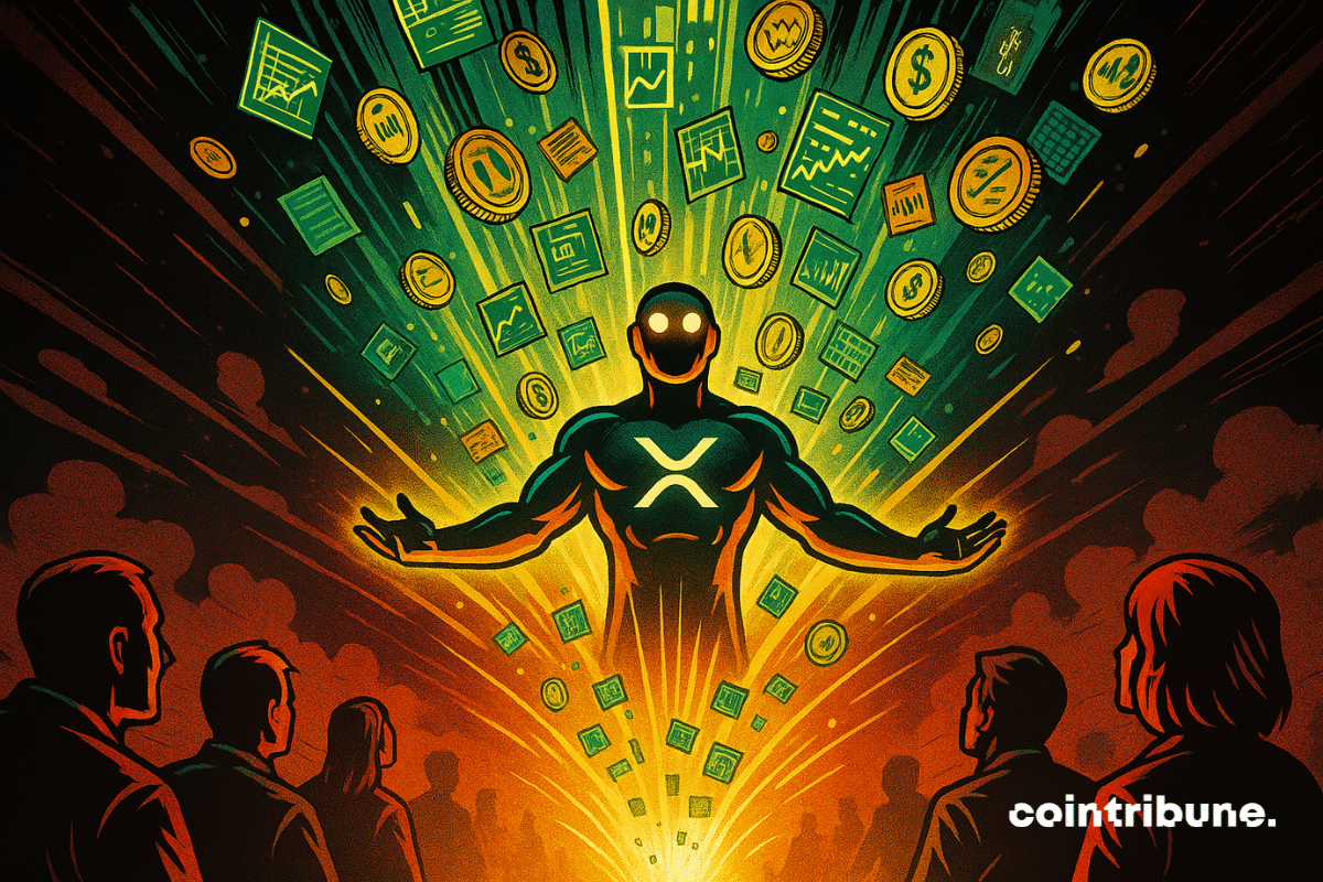 Avalanche de capital na criptomoeda XRP.