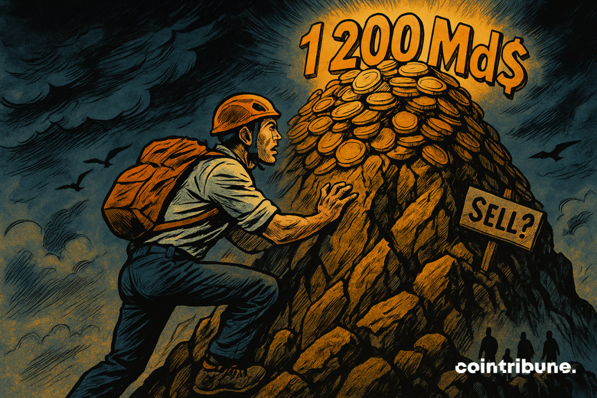 Negociador de Bitcoin escala montanha de ouro para US$ 1,2 trilhão