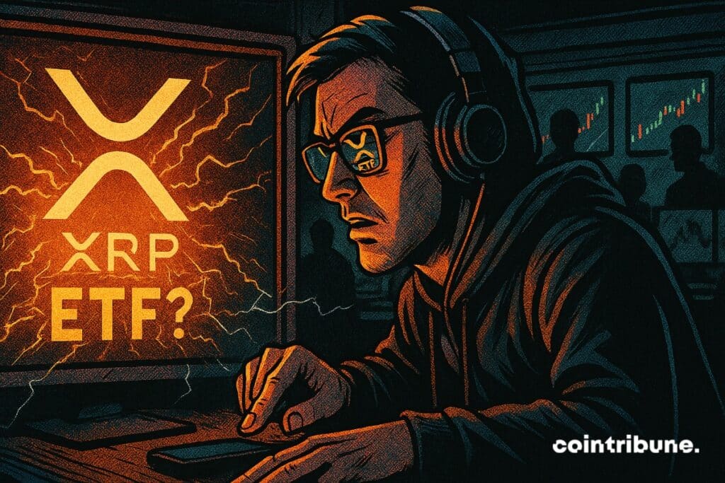 Um investidor em criptomoedas aguarda sinais de um ETF de XRP.