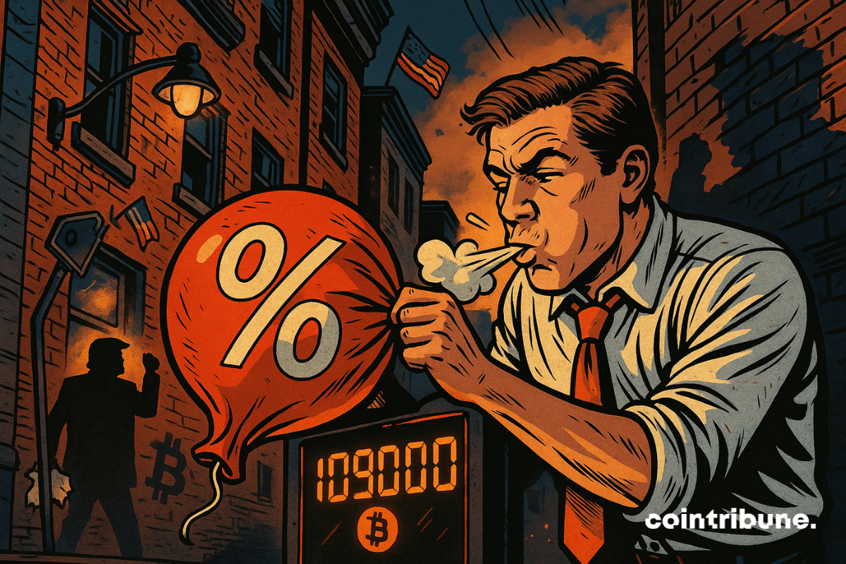 Trader estoura balão de inflação e Bitcoin atinge US$ 109.000
