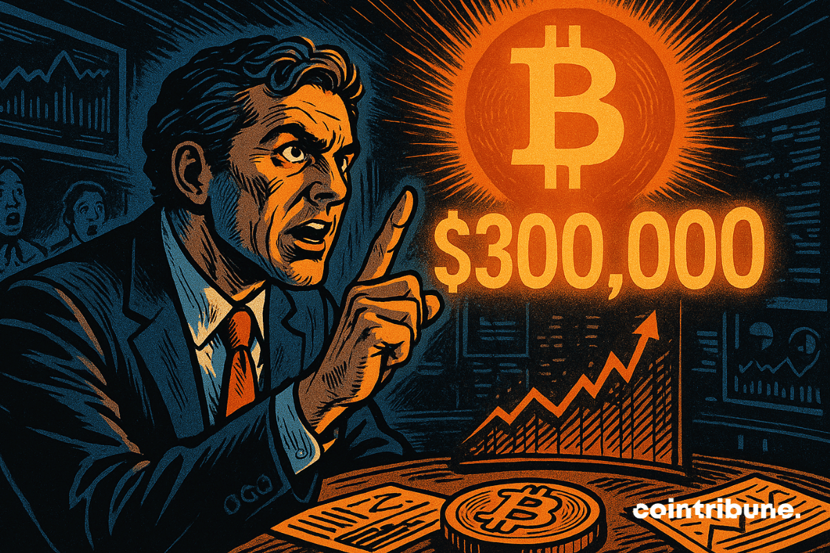 Analistas apontam para o Bitcoin em alta e US$ 300.000 enquanto observadores reagem.