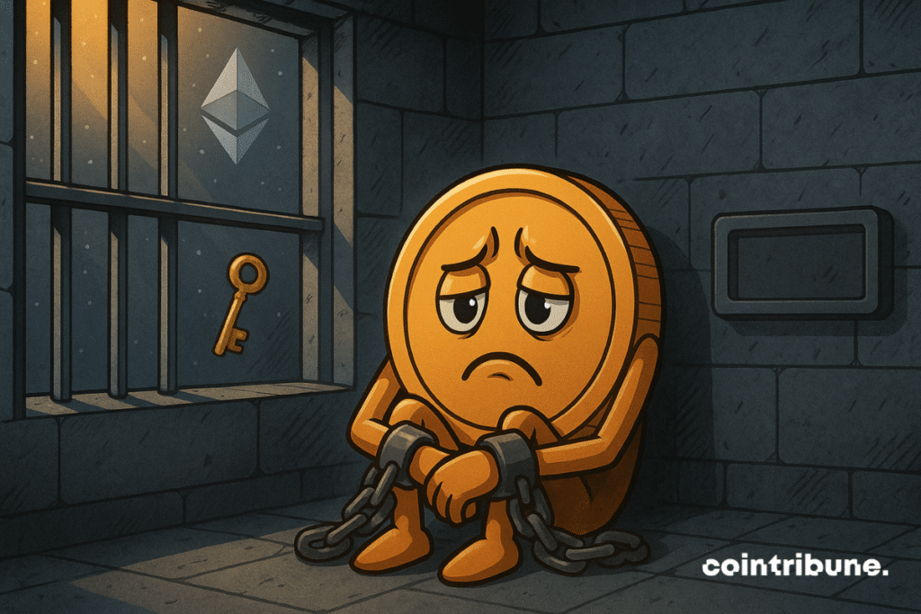 Pi Network crypto locked down.